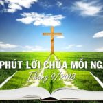 5 phút Lời Chúa mỗi ngày – Tháng 9/2018