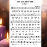 Bài hát Đáp ca và Hiệp lễ Chúa nhật III Mùa Vọng năm C