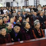 Mồng Hai Tết, Thánh lễ cầu cho ông bà tổ tiên tại giáo xứ Lập Thạch