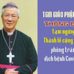 Giáo phận Vinh: Thông báo tạm ngưng Thánh lễ cộng đồng