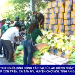 Dịch bệnh Covid-19: Nghĩa Sinh từ Phan Thiết, Phước Tuy và Sài Gòn giúp đỡ đồng bào nghèo khổ tại Cù Lao Giêng sau thời gian giãn cách xã hội