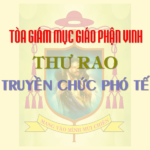 TGM Giáo phận Vinh: Thư rao Truyền chức Phó tế