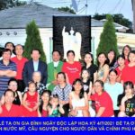 Ca đoàn trưởng Nghĩa Sinh: Thánh lễ được tổ chức vào dịp lễ Độc lập Hoa Kỳ để tạ ơn Chúa, cám ơn nước Mỹ và đặc biệt năm nay (2021) cầu nguyện cho Chủ tịch Tối cao Pháp viện, Chủ tịch Quốc hội và Tổng Thống Hoa Kỳ là những tín hữu Công giáo