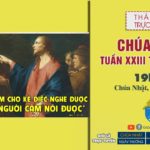 GPVO – Thánh lễ trực tuyến ngày 05-09-2021: Chúa nhật XXIII thường niên B, lúc 19g30