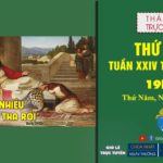 GPVO – Thánh lễ trực tuyến ngày 16-09-2021: Thứ Năm tuần XXIV thường niên, lúc 19g30