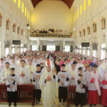 Thánh lễ cao điểm tuần chầu lượt giáo xứ Thanh Phong