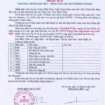 Công Nhân Viên Chức Công Giáo Miền Tây Giáo Phận Vinh: Thông báo Chương trình gặp mặt – tĩnh tâm truyền thống 2022