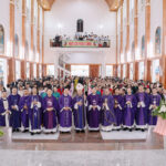 Giáo họ Tân Xuân: Khánh thành và làm phép nhà thờ