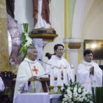 Đức cha Anphong dâng thánh lễ đêm Giáng sinh tại nhà thờ Chính tòa Xã Đoài