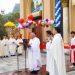 Giáo họ Phúc Trường: Cắt băng khánh thành và làm phép nhà thờ