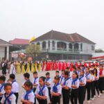 Đức cha Anphong cử hành thánh lễ cao điểm tuần chầu tại giáo xứ Xuân Am