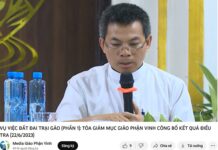 Vụ việc đất đai giáo xứ Trại Gáo (Phần 1): Tòa Giám mục Giáo phận Vinh công bố kết quả điều tra