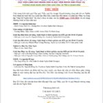 Thư mời của Phương Đoàn Nghĩa Sinh Công Giáo Vinh, Hà Tĩnh và Quảng Bình