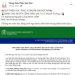 Học Thạc sỹ (MS) online, qua Mỹ lấy bằng