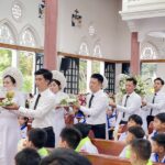 Giáo xứ Quy Hậu khai mạc tuần chầu đền tạ Thánh Thể