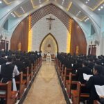 Linh mục đoàn GP. Vinh tham dự ngày tĩnh tâm quý II và hành hương Năm Thánh Hy Vọng