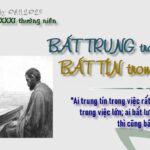 Bất trung trong việc nhỏ, sẽ bất tín trong việc lớn!