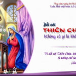 Không có gì là không thể đối với Thiên Chúa!