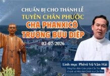 Thông tin chuẩn bị thánh lễ tuyên phong Chân phước Cha Phanxicô Trương Bửu Diệp