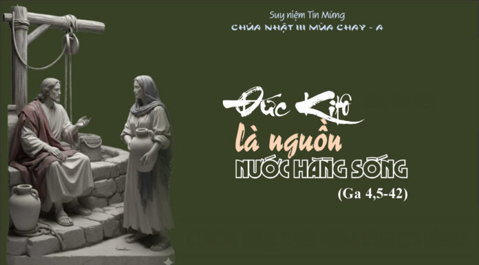 Đức Giêsu là Nguồn Nước Hằng Sống